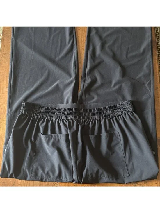 Lou & Grey Womens Black Wide Leg Pants XL Relaxes - Picture 4 of 6